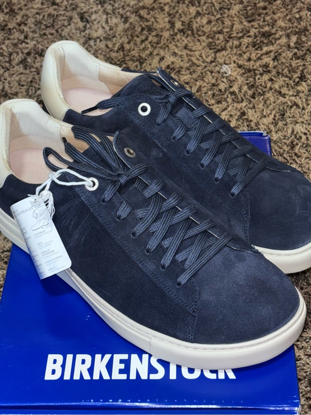 Birkenstock Bend Low EU 42 Men’s 9 Women’s 11 Casual Shoes Sneakers Navy Blue